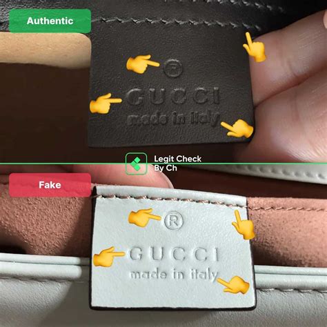 how to spot real gucci bag|Gucci purse real.